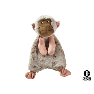 Jouet Vadigran Crinkie Soft Singe 33cm - Peluche sonore pour chien