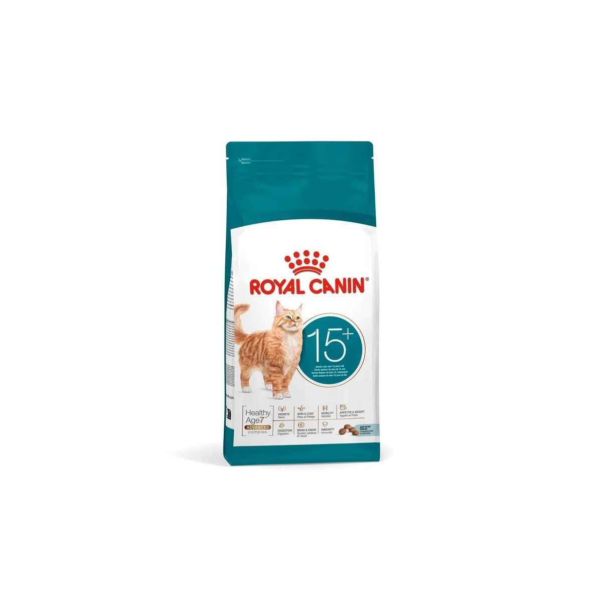 Royal Canin Senior 15+ Volaille : Croquettes chat 4 kg