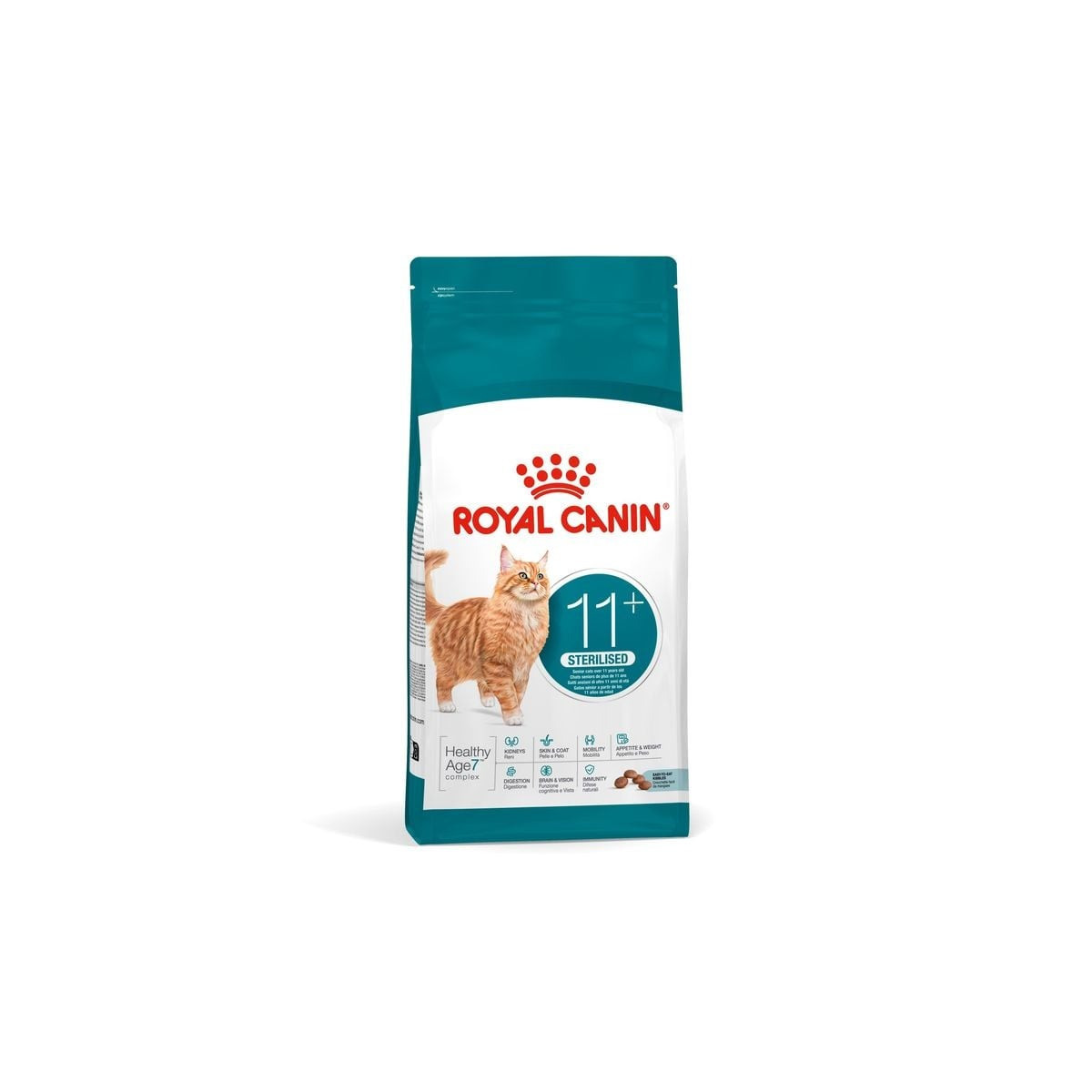 Royal Canin Senior 11+ ans : Croquettes chat stérilisé 2 kg