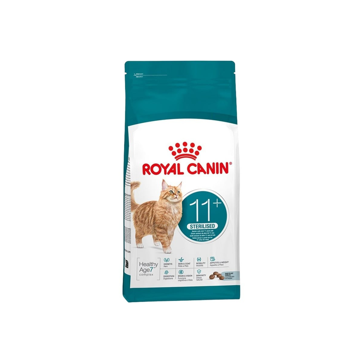 Royal Canin croquettes chat senior stérilisé 11+ - Santé complète