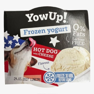 Gloria Yaourt Glacé Chien Chat Hot-Dog 110g - Sans Lactose