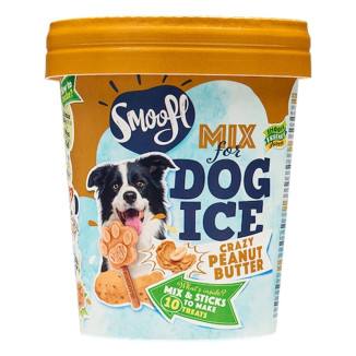 Smoofl bâtonnets glace beurre cacahuète chien - sans lactose