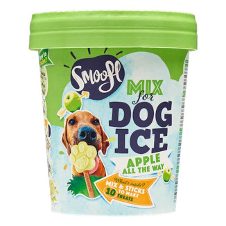 Smoofl Glace Pomme Chien : Bâtonnets Rafraîchissants Sans Lactose