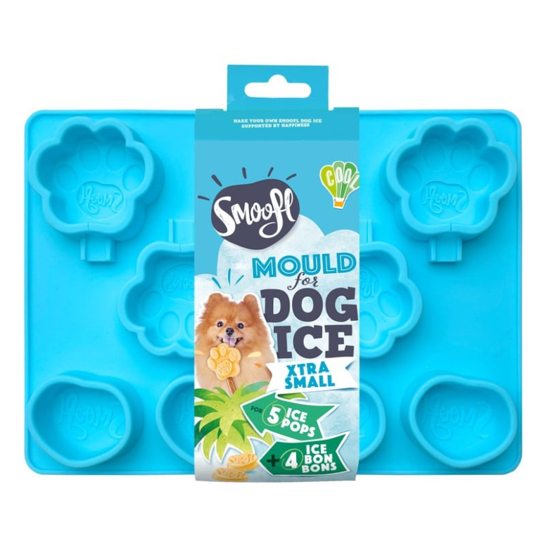 Moule glace chien Smoofl XS - Friandises glacées pour petits chiens