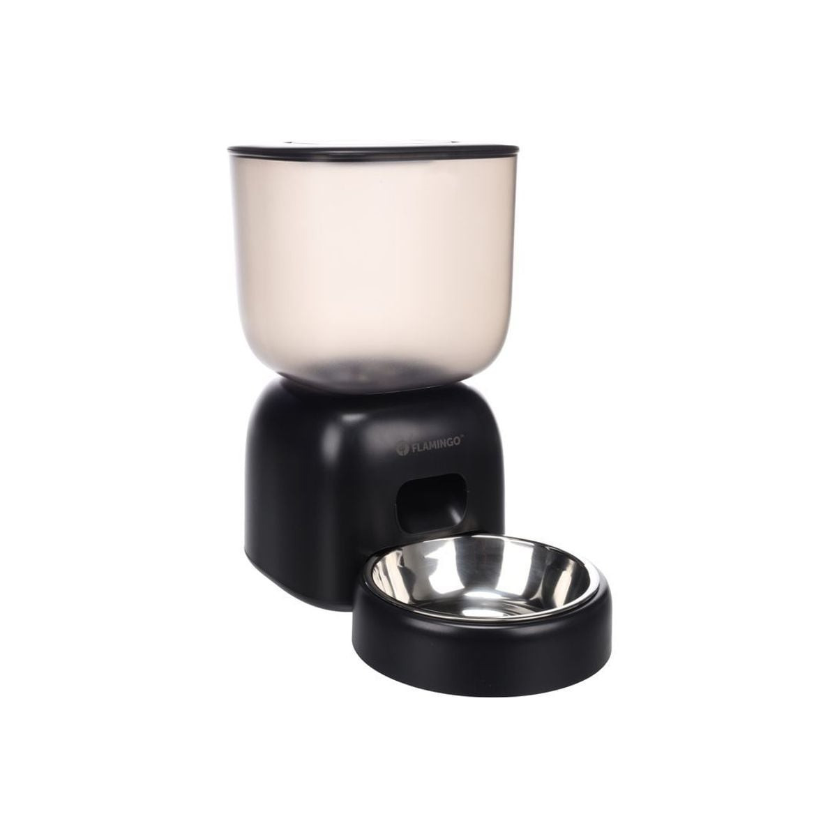 Distributeur Flamingo 3L - Auto-nourrisseur chat avec message vocal