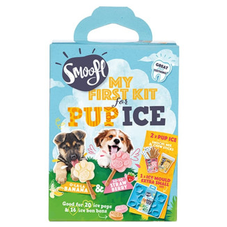 Kit Smoofl Glaces Chiots : 2 saveurs + moule - Récompenses apaisantes