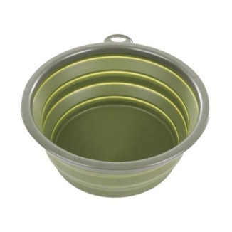 Gamelle voyage pliable Martin Selliér 350ml - Silicone kaki sans BPA