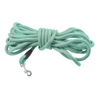 Longe chien CROCI 3m turquoise - Contrôle et liberté pour promenades