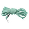 Longe chien CROCI 3m turquoise - Contrôle et liberté pour promenades