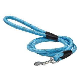 Longe chien CROCI 3m bleu : sécurité, résistance et liberté maîtrisée