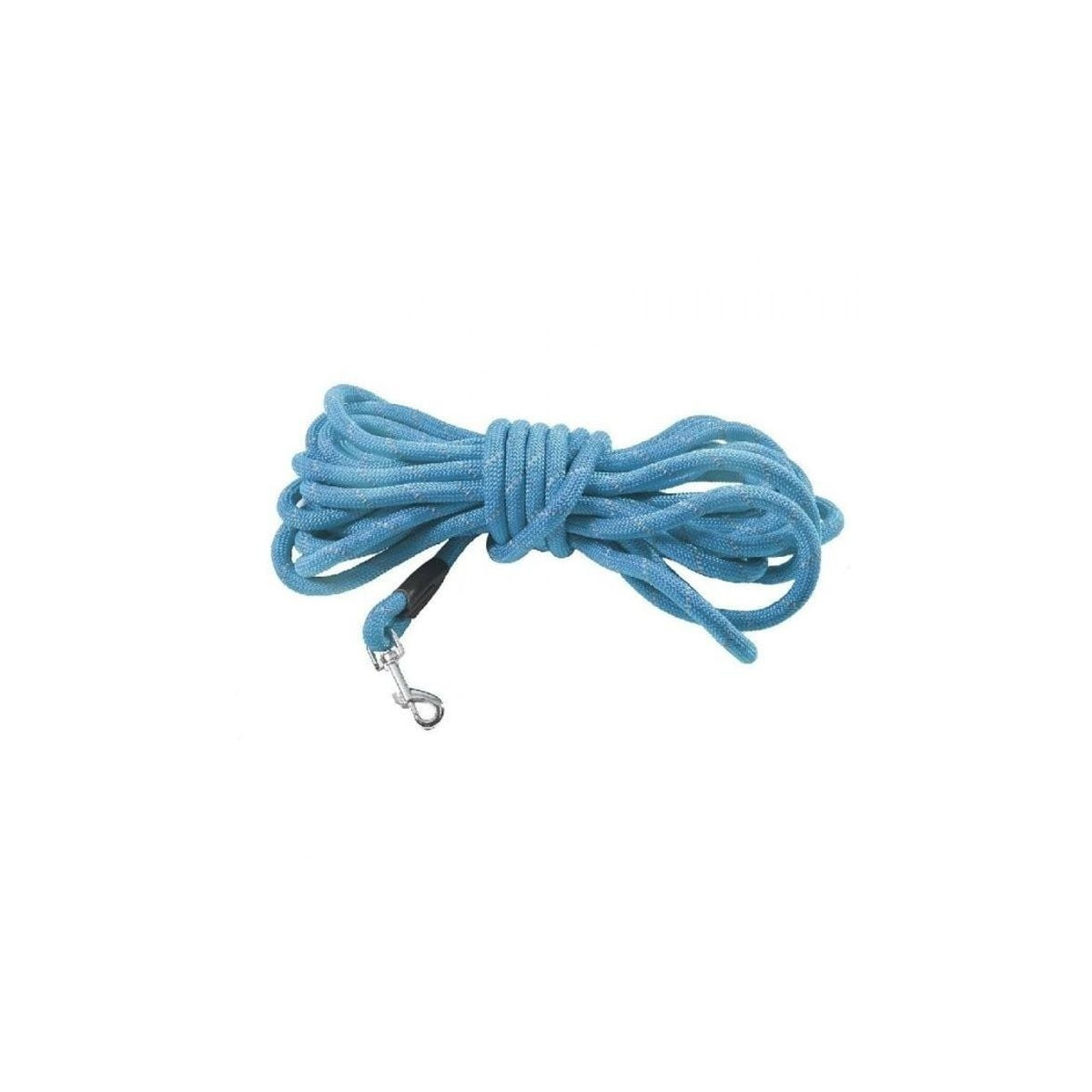 Croci Bobby Walk 5m : longe anti-traction bleu pour chiens qui tirent