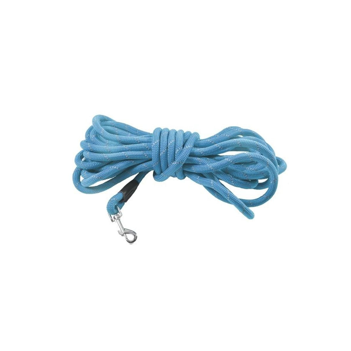 Longe CROCI Bobby Walk 10m bleu - Liberté sécurisée pour chien