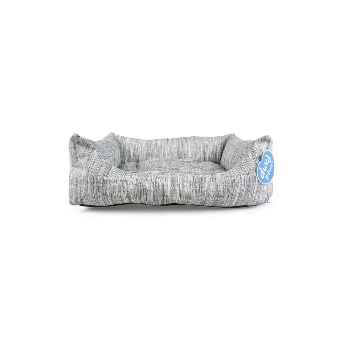 Panier Duvoplus Cliff gris : confort optimal pour chien et chat