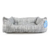 Panier Duvoplus Cliff gris : confort optimal pour chien et chat
