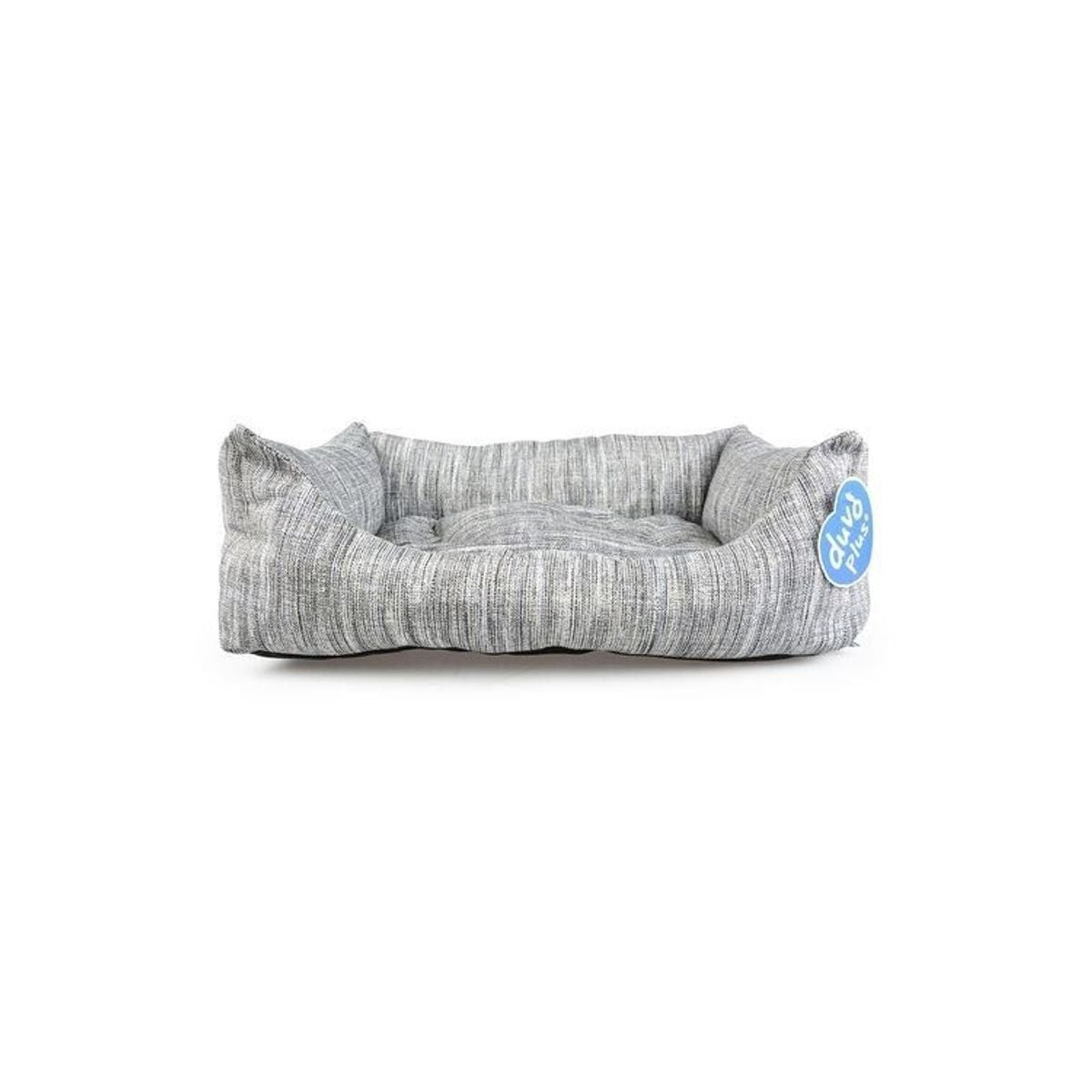 Panier chien Duvoplus Cliff gris - Confort extra pour grands chiens