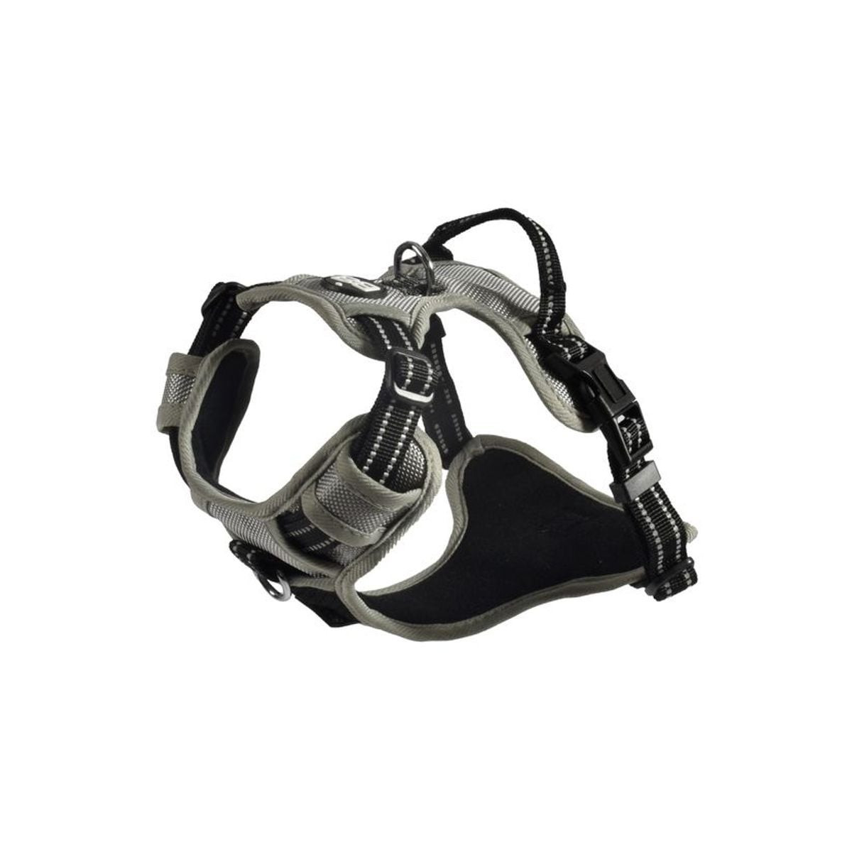 Harnais Croci Rando Walk anti-traction chien gris - Taille L (46-70cm)
