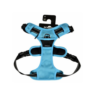Harnais CROCI Rando Walk bleu - Anti-traction pour chien taille M
