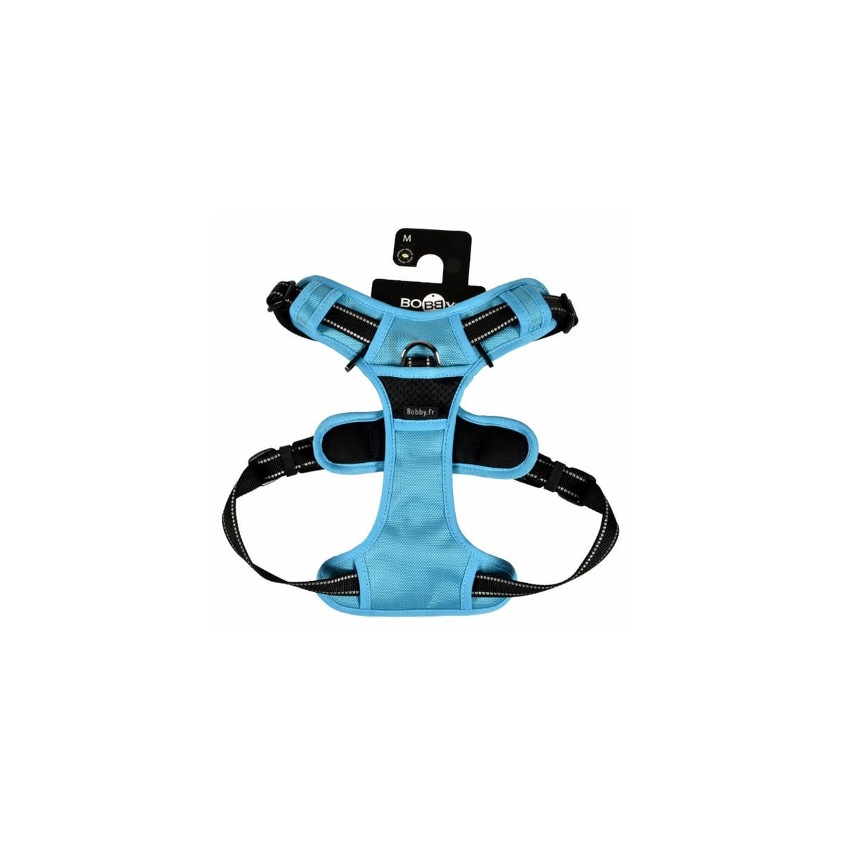 Harnais Croci Rando Walk XL bleu - Anti-traction chien 53-82cm
