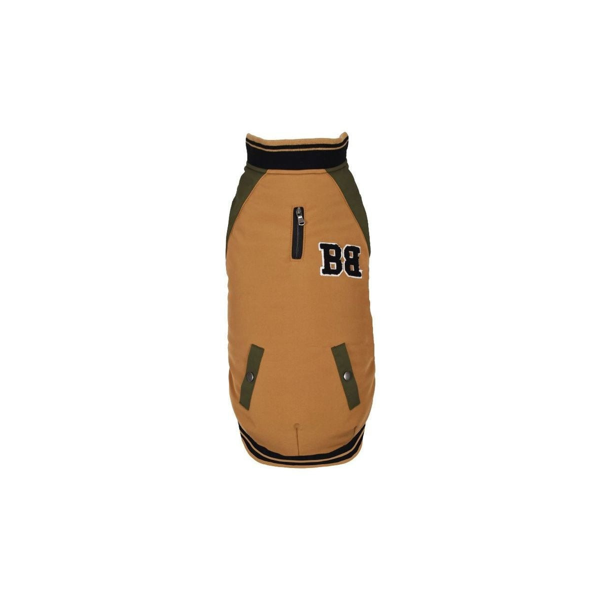 Veste Croci Bomber chien ocre - Doublure polaire et col ajustable