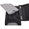 Sac transport BOBBY pliable chien chat gris - 8kg, confort et sécurité