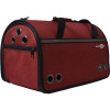 Sac Bobby week-end rouge - Transport chien/chat jusqu'à 8 kg