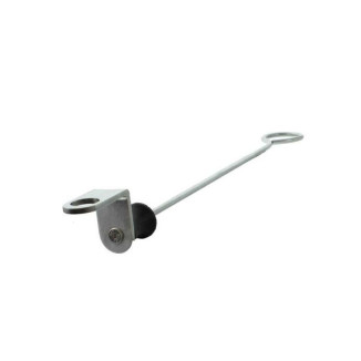 Barre CaniVTT I-Dog ALM 50cm gris - Sécurité et confort pour CaniVTT