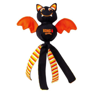 Jouet KONG Wubba Bat Halloween L - Interactif & Résistant pour Chiens