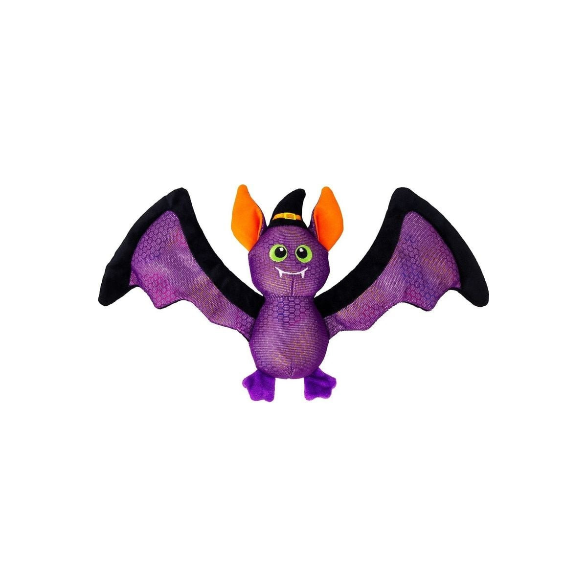 KONG Halloween Chauve-Souris - Jouet craquant, siffleur, taille Medium