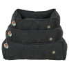 Corbeille lounge Zolux Toscane gris - Confort chien & chat (80cm)