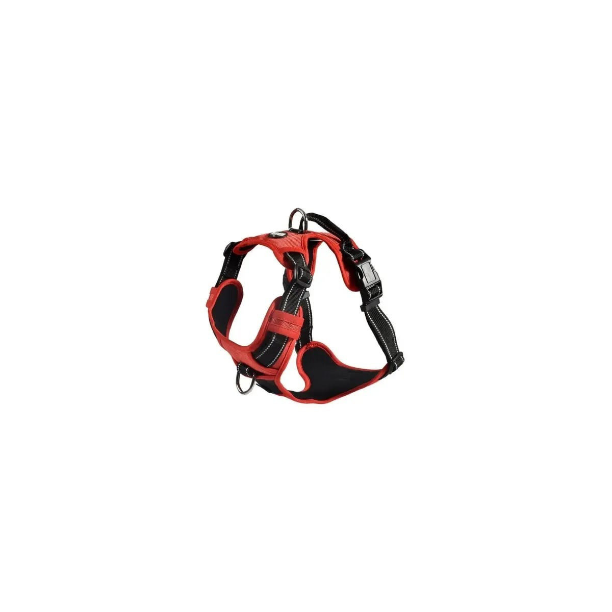Harnais Croci Rando Walk S rouge : Anti-traction pour chien (32-48cm)