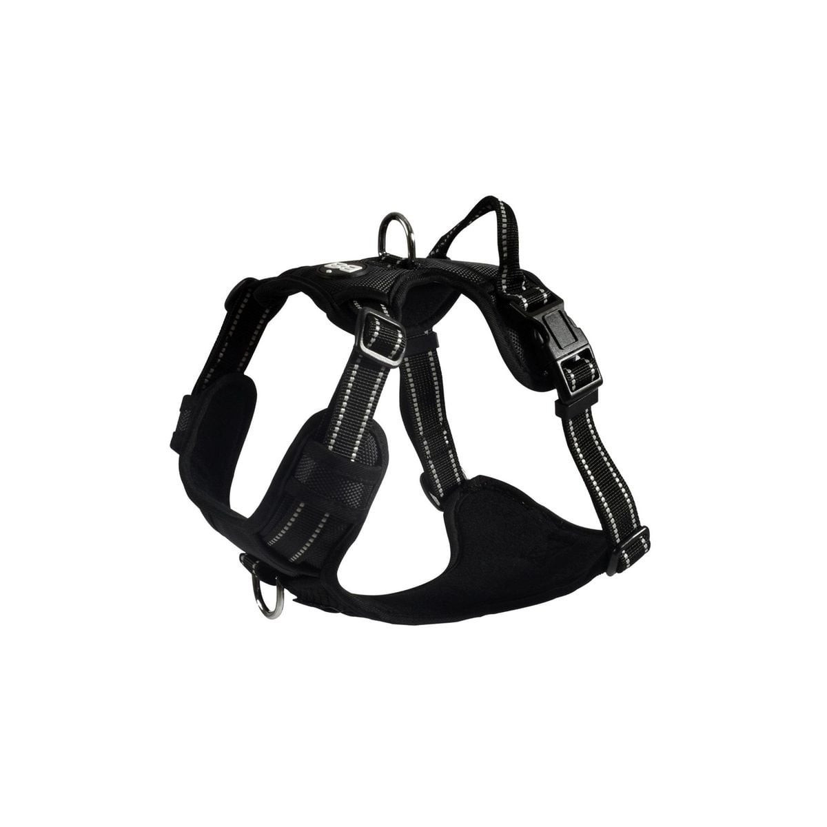 Harnais Croci Rando Walk Noir - Rando Confortable pour Chien (S)