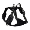 Harnais Croci Rando Walk Noir - Rando Confortable pour Chien (S)