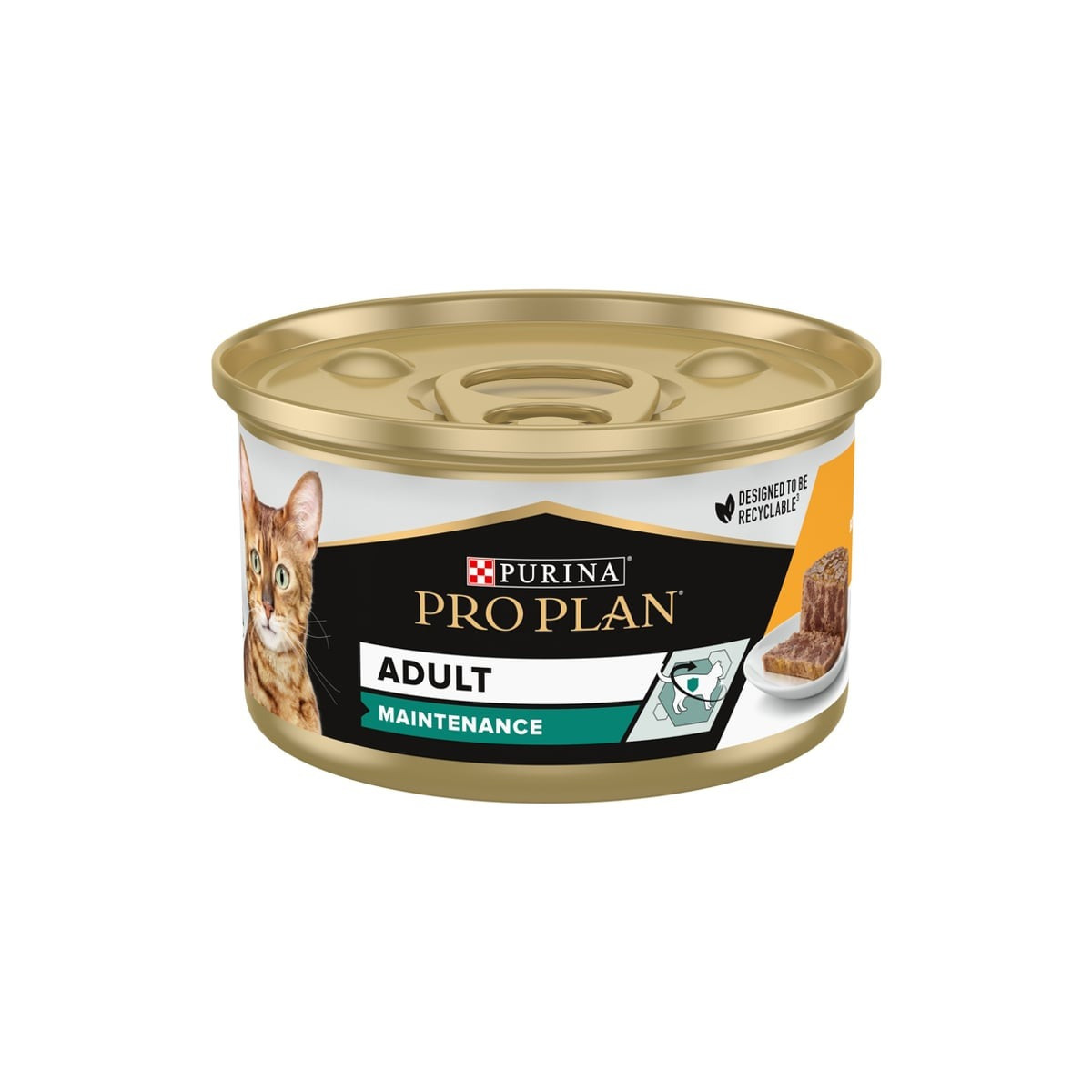 Proplan pâtée chat adulte poulet terrine 85g - Nutrition optimale