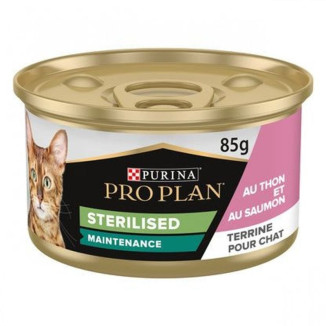 Proplan pâtée chat thon saumon 85g - Santé urinaire & poids idéal
