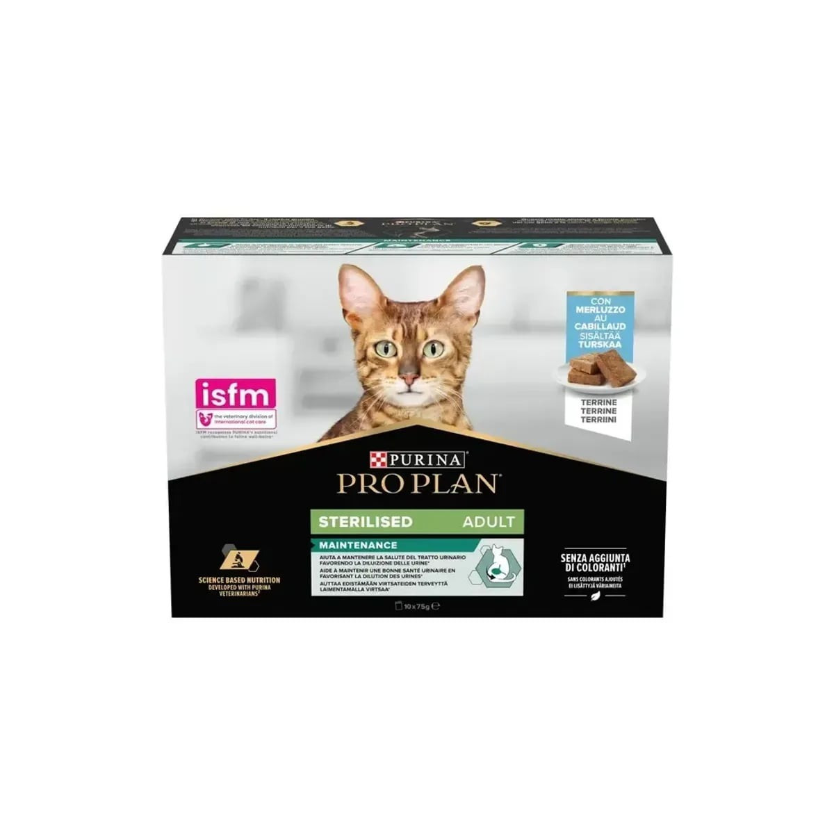 Pâtée Proplan chat stérilisé cabillaud - Santé urinaire