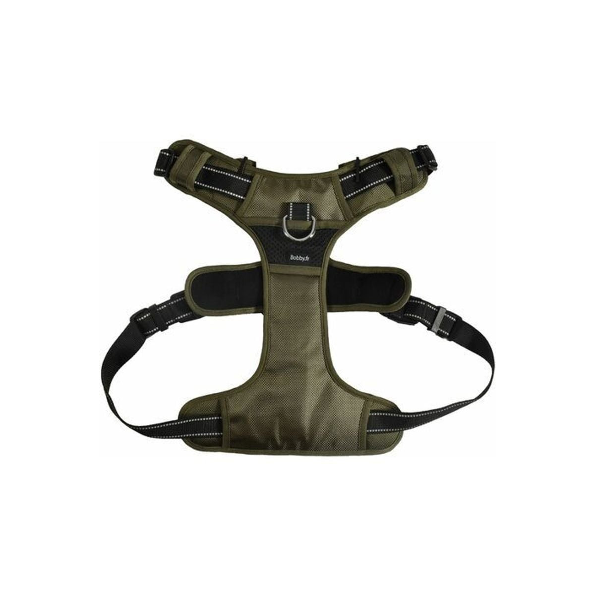 Harnais Croci Rando Walk kaki : anti-traction pour chiens
