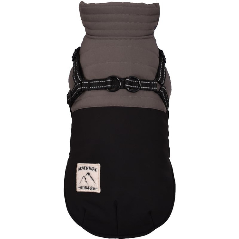 Manteau Croci Tour 52XL Noir - Chaud & Sécurisé pour Grand Chien Hiver