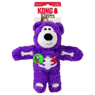 Jouet KONG Halloween - Ours squelette avec sifflet pour chien M/L