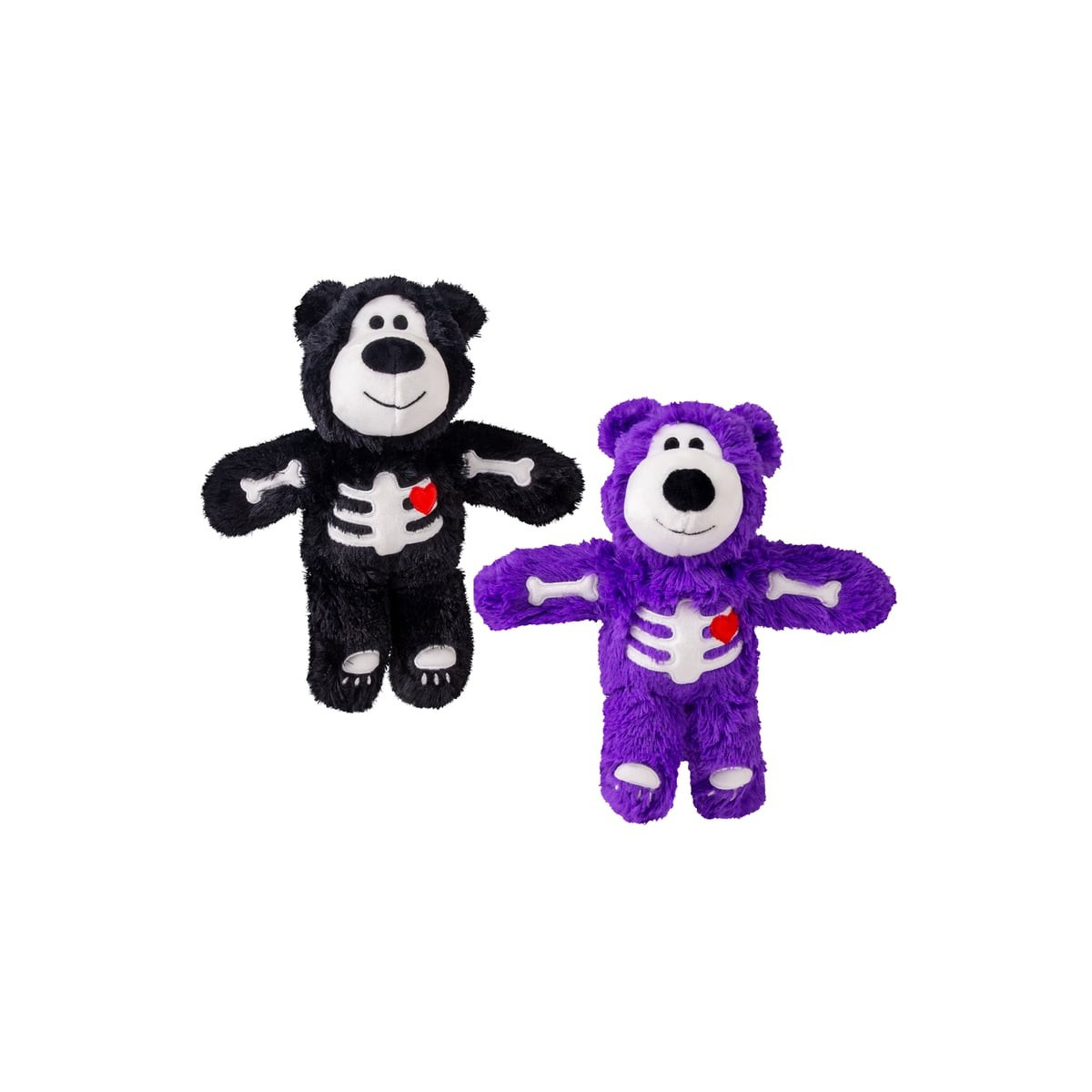 Jouet KONG Halloween - Ours squelette avec sifflet pour chien M/L