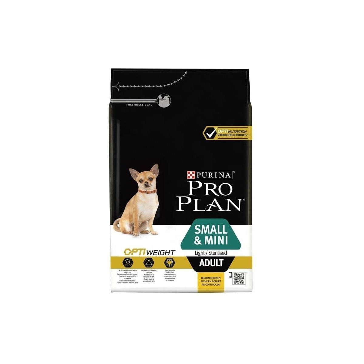 Proplan Poulet Light - Croquettes Chien Adulte Perte de Poids 3kg