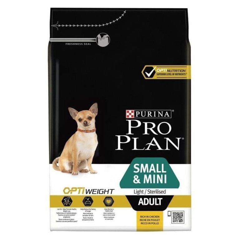 Proplan Poulet Light - Croquettes Chien Adulte Perte de Poids 3kg
