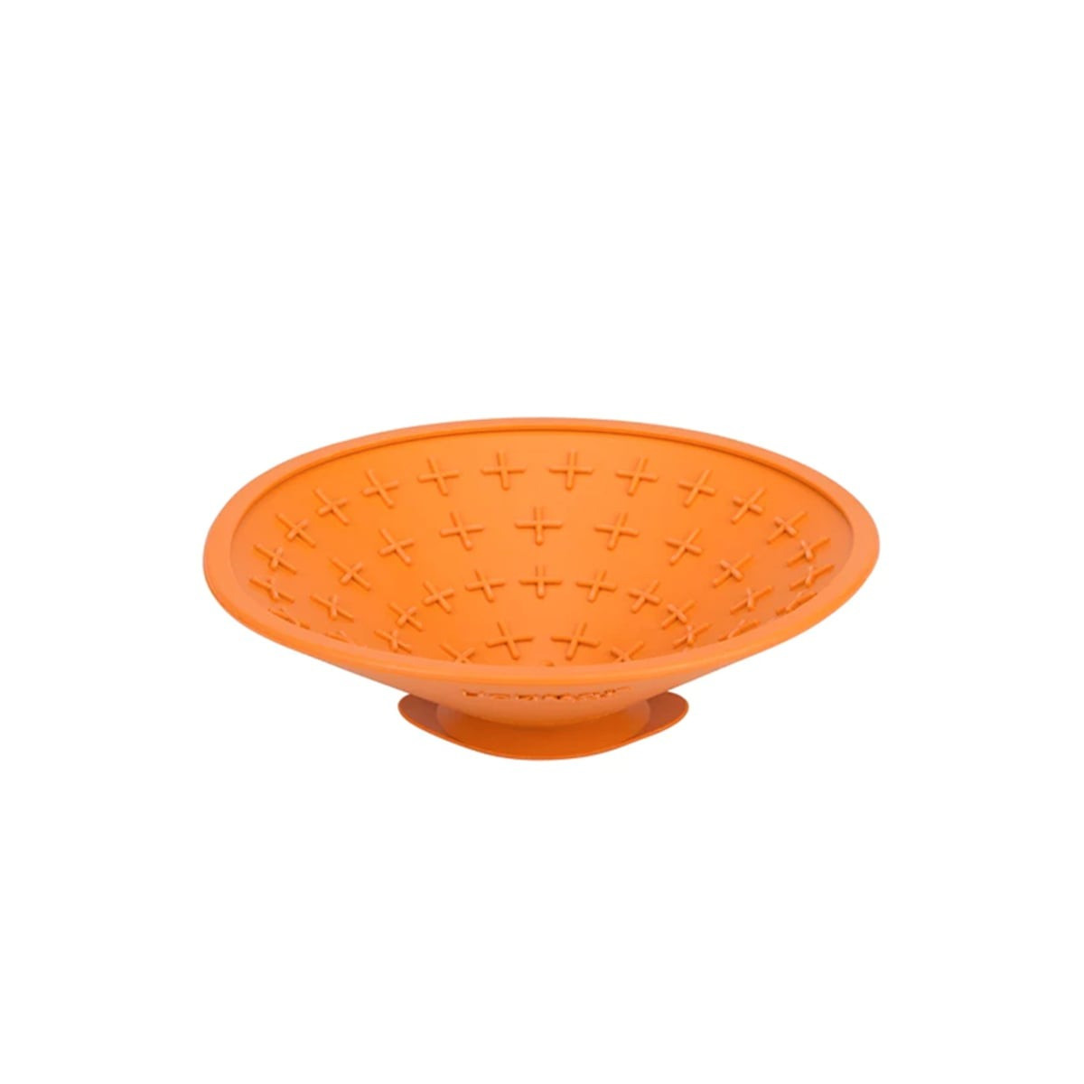 Gamelle LickiMat Splash Orange : Léchage ludique pour chien & chat