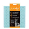 Gamelle LickiMat Buddy turquoise : léchage ludique pour chat