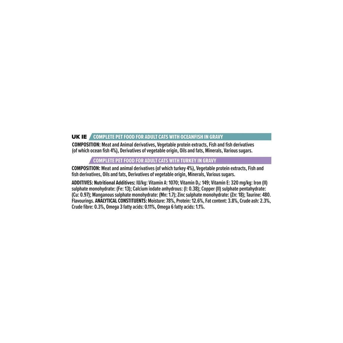 PROPLAN pâtée dinde & poisson : santé digestive chat adulte - 3,4kg