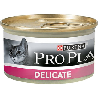 Proplan pâtée chat mousse dinde 85g - Digestion & peau sensible