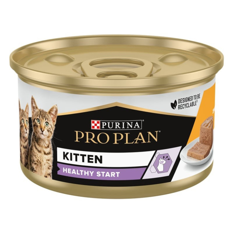 Proplan chaton poulet 85g - Nutriments pour chatons 6 semaines à 1 an