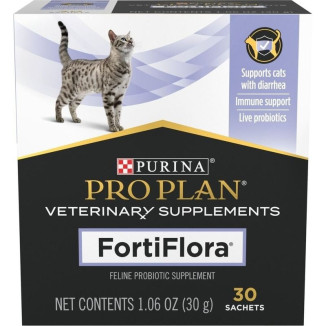 Proplan Probiotiques Chat - 30 Sachets 1g | Santé Digestive & Immunité