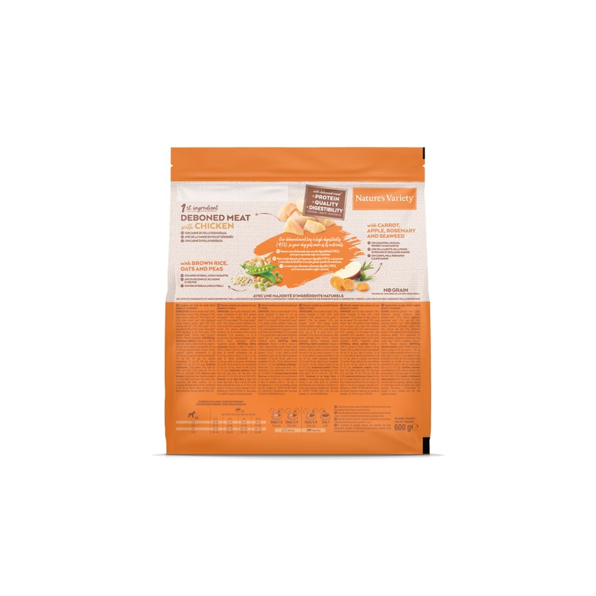 Nature's Variety Croquettes Chiot Mini Poulet 3kg - Croissance Saine