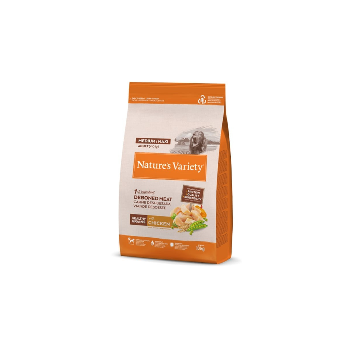 Croquettes Poulet Nature's Variety - 3kg - Digestion & Peau Saine