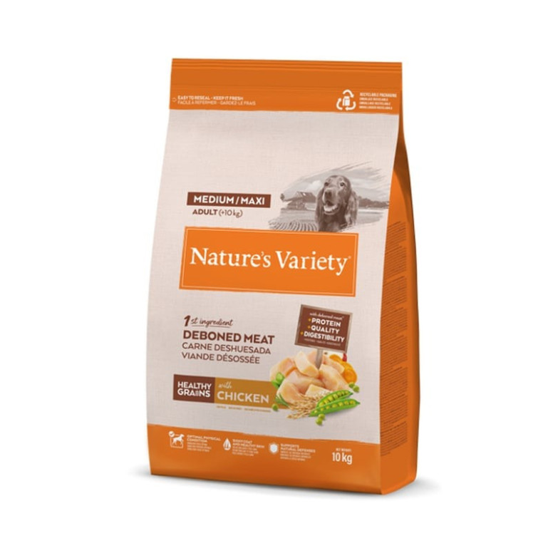 Croquettes Poulet Nature's Variety - 3kg - Digestion & Peau Saine